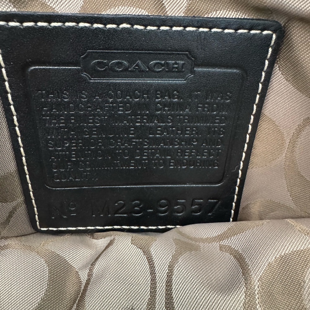 Coach Hampton Mini Market Tote - Picture 8 of 10